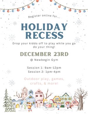 holiday recess