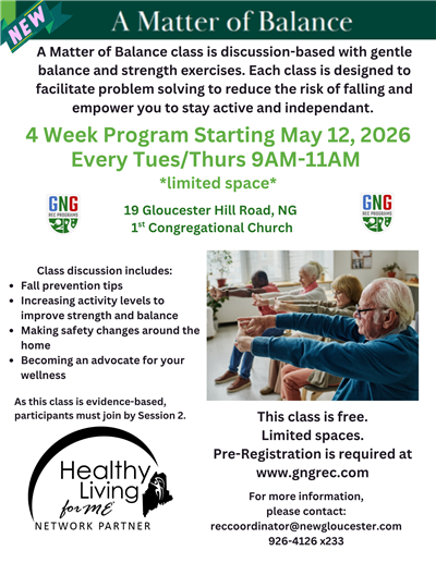 Matter of Balance II