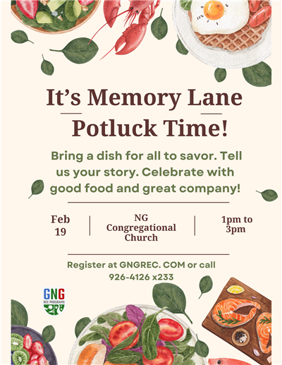 Memory Lane Potluck II