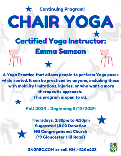 Fitness, Chair Yoga